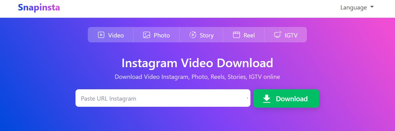 Cách Tải Video Từ Instagram Nhanh Chóng Với Snapinsta.App - Vniteach - Giáo  Viên 4.0